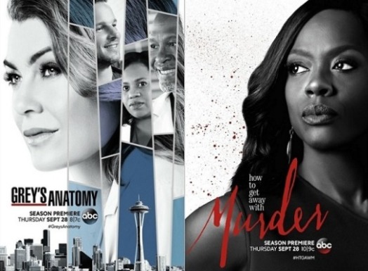 Grey’s Anatomy ve How To Get Away With Murder